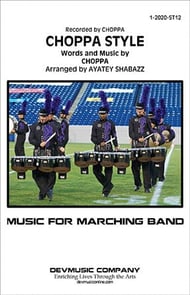 Choppa Style Marching Band sheet music cover Thumbnail
